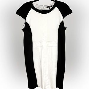 Notations Black and White Dress